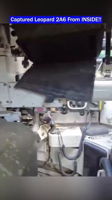 Leopard 2A6 захвачен в очень хорошем состоянии