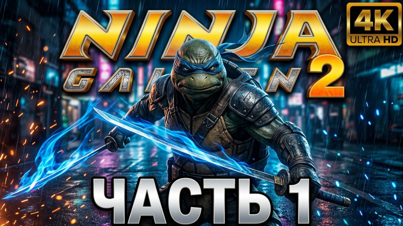 NINJA GAIDEN 2 Black c Леонардо в 4K 60 FPS - Часть 1 смотреть онлайн