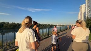 Красноярск-Белые росы, классная набережная