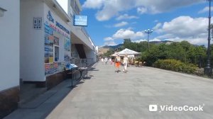 Крым. Судак. Набережная, пляж, обстановка 22.07.2026 г.