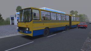 Поездка на Ikarus-280.48 по маршруту №257 по карте Мичурино 2.8