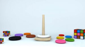 Учим цвета с помощью развивающих игрушек Wooden Ball Hammer - Видео о цветах и формах