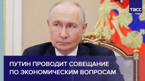 Путин проводит совещание по экономическим вопросам