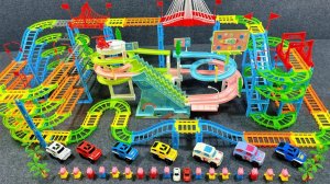 Играем в Крутую игрушку - гоночный трек от Свинки Пеппы! Распаковка игрушек! Мультики для детей!