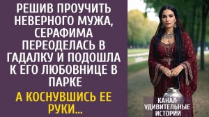 Истории из жизни Решив проучить мужа, переоделась в гадалку и подошла к его любовнице в парке…