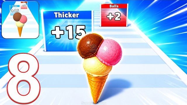 ICE CREAM RUSH — САМАЯ БОЛЬШАЯ КОЛЛЕКЦИЯ МОРОЖЕНОГО! ПРОХОЖДЕНИЕ ЧАСТЬ 8 смотреть онлайн