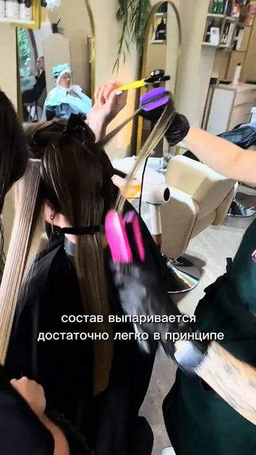 Ботокс Bb Gloss Blowout / Fox Monoi - консистенция, запах, сравнение в работе