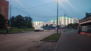 Завершение прогулки. Расселенные дома. Менты приехали.