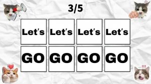Say The Word On Beat Challenge _ Level 1 - 5 _ Level Easy to Insane