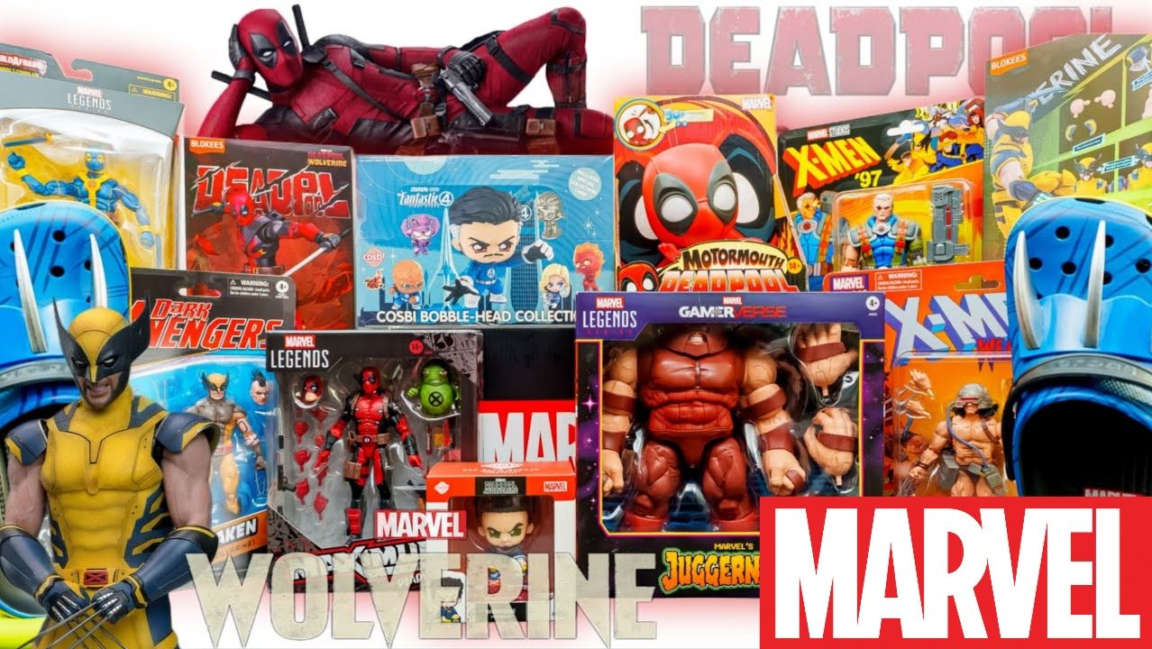 ИГРУШКИ MARVEL - ДЭДПУЛ | РОСОМАХА И ДРУГИЕ ГЕРОИ | РАСПАКОВКА