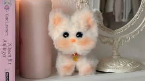КОШКА ИЗ МЕХОВОЙ ПРОВОЛОКИ