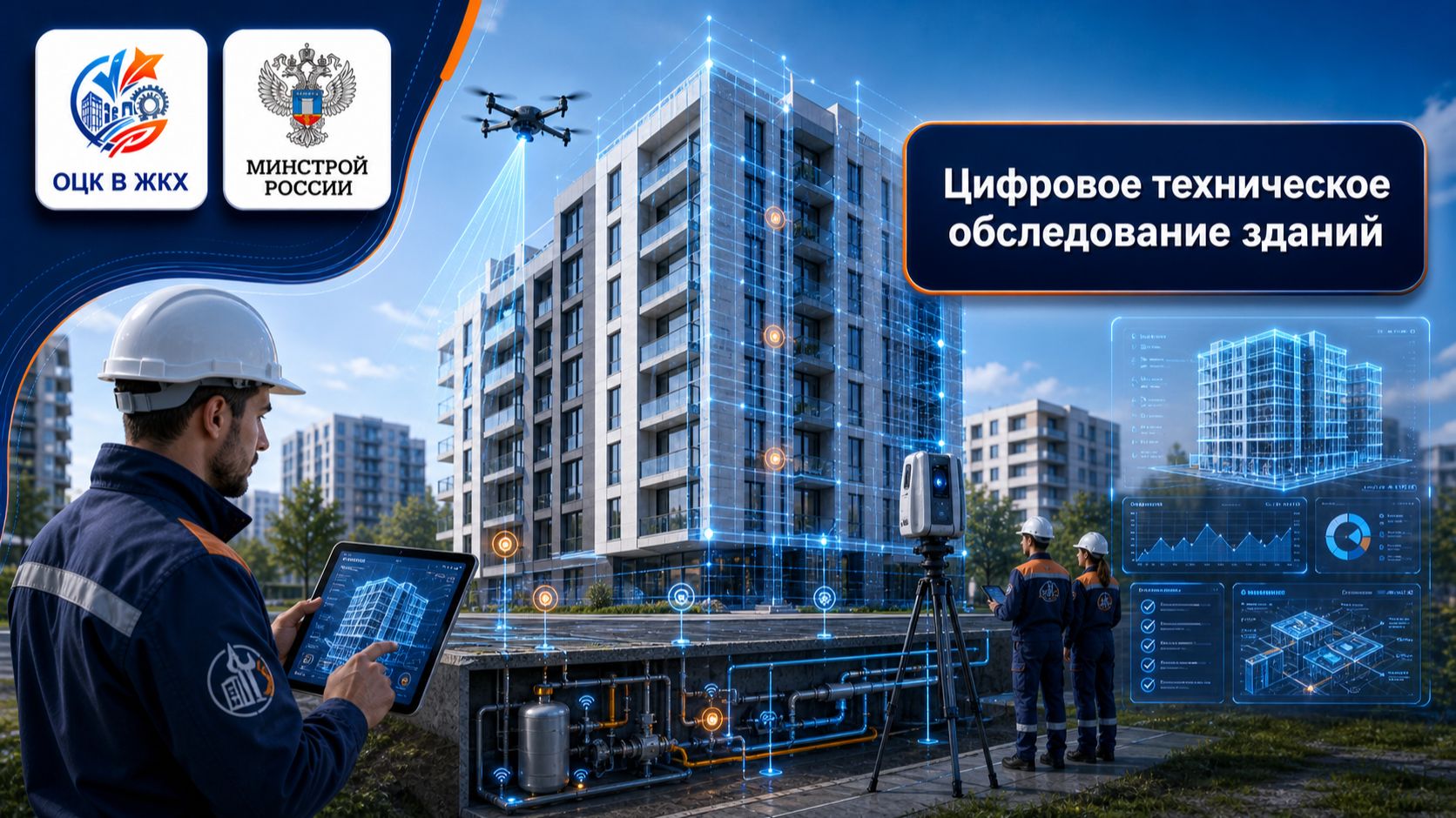 Цифровое обследование зданий. Лучшая практика ОЦК в ЖКХ