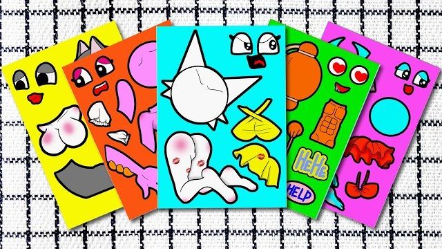 Новая невероятная коробка Sprunki — Сумасшедшая любовная версия Sprunki Phase 3 Книжка с наклейками Новая невероятная коробка Sprunki — Сумасшедшая любовная версия Sprunki Phase 3 Книжка с наклейками