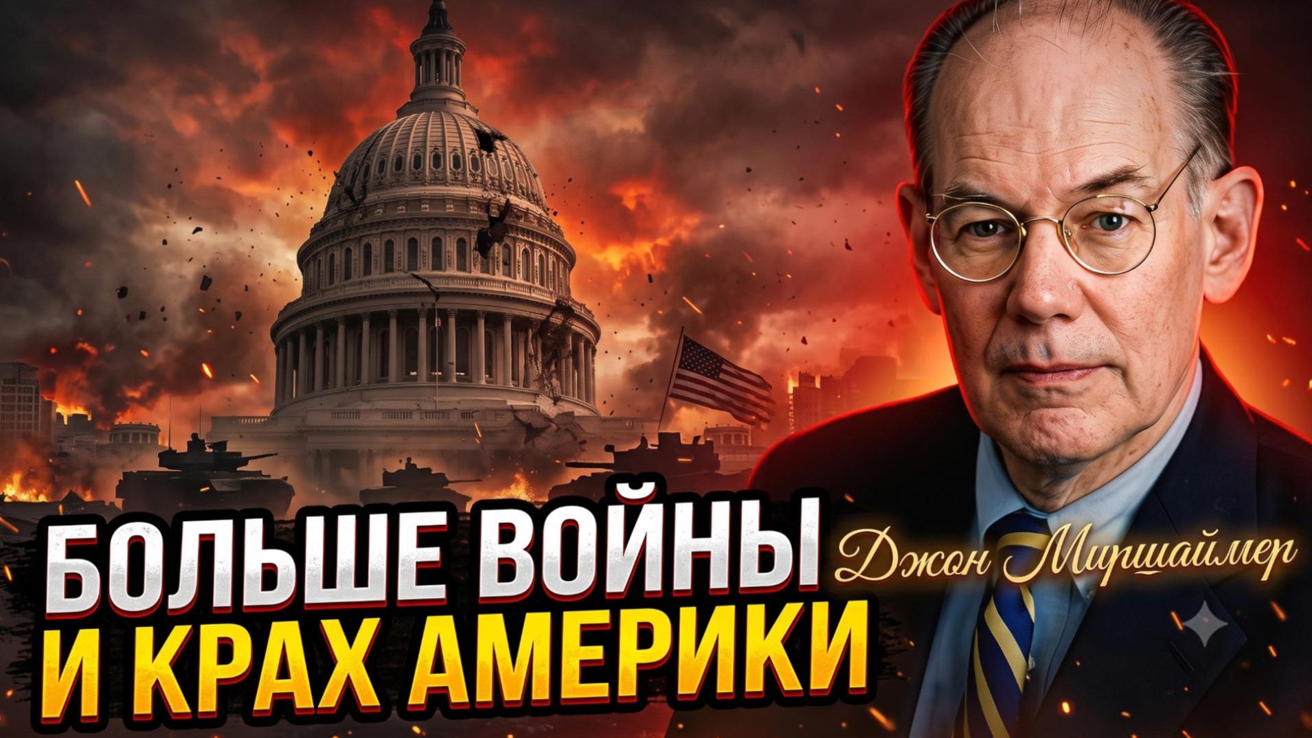 💀Джон Миршаймер | КОНЕЦ АМЕРИКИ: Крах США. Новые войны уничтожат империю смотреть онлайн