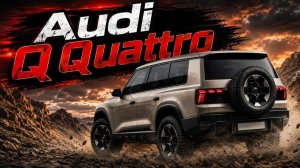 Audi Q Quattro - убийца Гелика уже здесь
