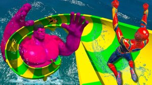 Анимация Человека-паука_ трение поверхности и деформация вершин в GTA 5