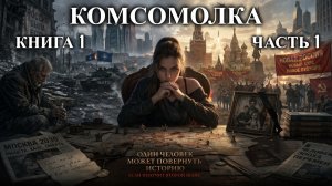 КОМСОМОЛКА | КНИГА 1 (Часть 1) ПОПАДАНЕЦ | АУДИОКНИГА | ФАНТАСТИКА | #аудиокнига #фантастика