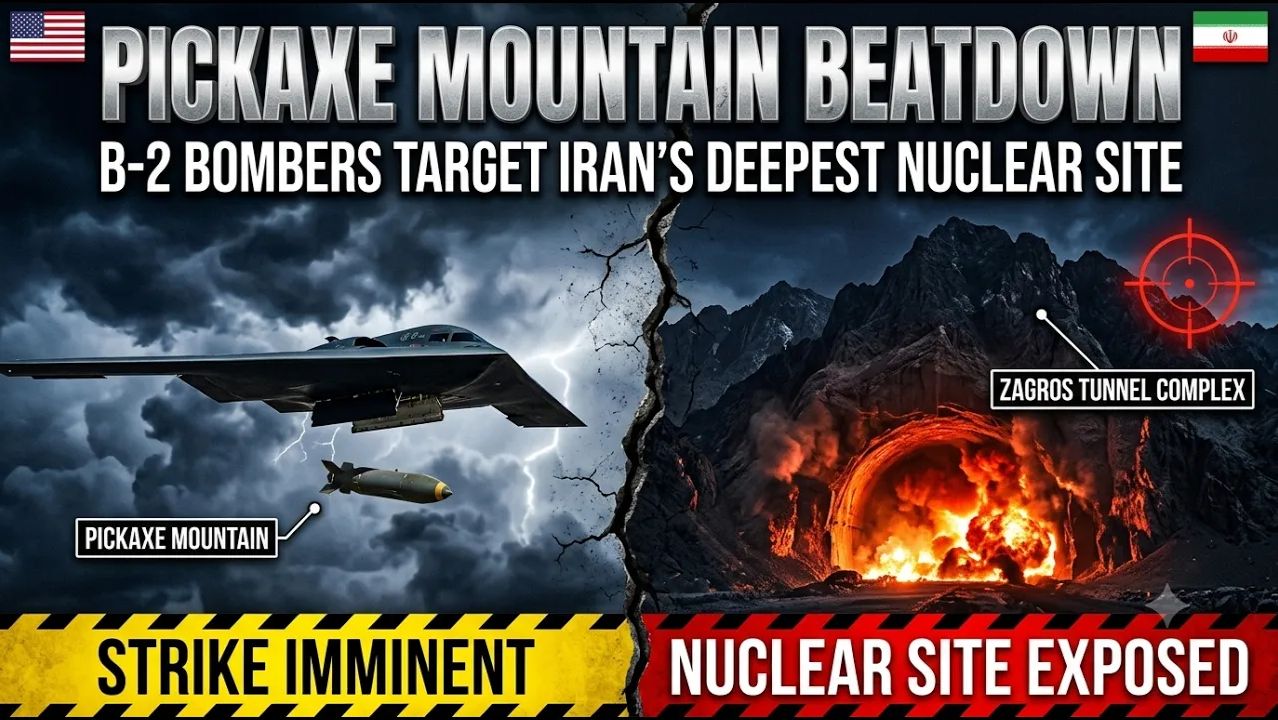 Pickaxe Mountain Is About To A Get A BEATDOWN From B-2 Bombers смотреть онлайн