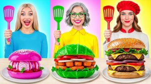 Кулинарный Челлендж# Я против Бабушки # Веселые Кухонные Трюки от Multi DO Challenge