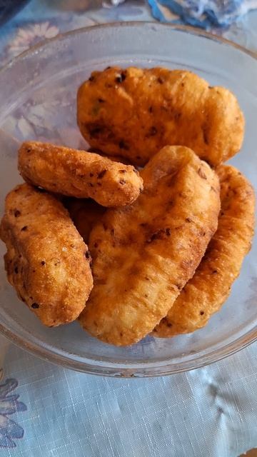 Пирожки на кабачковом тесте.