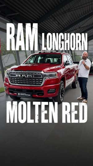Ram 1500 LongHorn Molten Red в наличии!