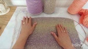 🌺ВЯЗАЛЬНЫЙ ЭПИЗОД # 15/26🌺ДВЕ ГОТОВЫЕ РАБОТЫ🌺НАЧАЛА НОВЫЙ ПРОЦЕСС
