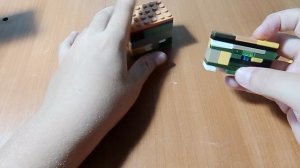 обзор на головоломку с подставкой из лего