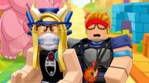 роблокс и мы играем в ломайте для брейнрот