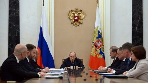 Владимир Путин совещание по экономическим вопросам, Кремль, 22 июля 2026 года