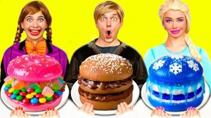 Кулинарный Челлендж# Я против Бабушки # Удивительные Кулинарные Идеи