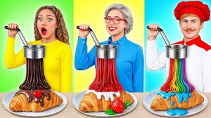 Кулинарный Челлендж# Я против Бабушки # Веселые Идеи с Едой от Multi DO Challenge