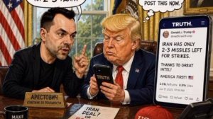 Трамп заявил, что у Ирана  осталось всего несколько ракет и некоторое количество беспилотников.