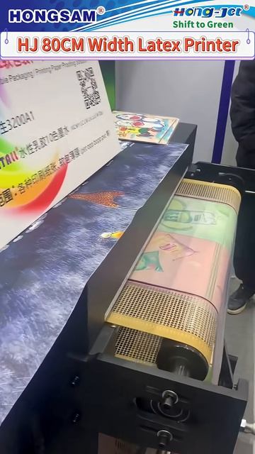 Мягкая плёнка для пищевой упаковки на латексном принтере HongJet 80 см