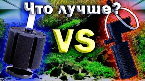 Внутренний VS Аэрлифтный фильтр для аквариума? Что лучше?