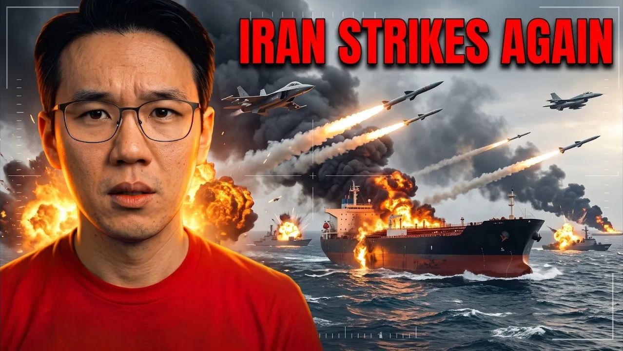 Iran Attacks Massive Ship—U.S. Unleashes Devastating Revenge смотреть онлайн
