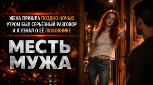 ЖЕНА ПРИШЛА ПОЗДНО НОЧЬЮ УТРОМ БЫЛ СЕРЬЁЗНЫЙ РАЗГОВОР И Я УЗНАЛ О ЕЁ ЛЮБОВНИКЕ I МЕСТЬ МУЖА