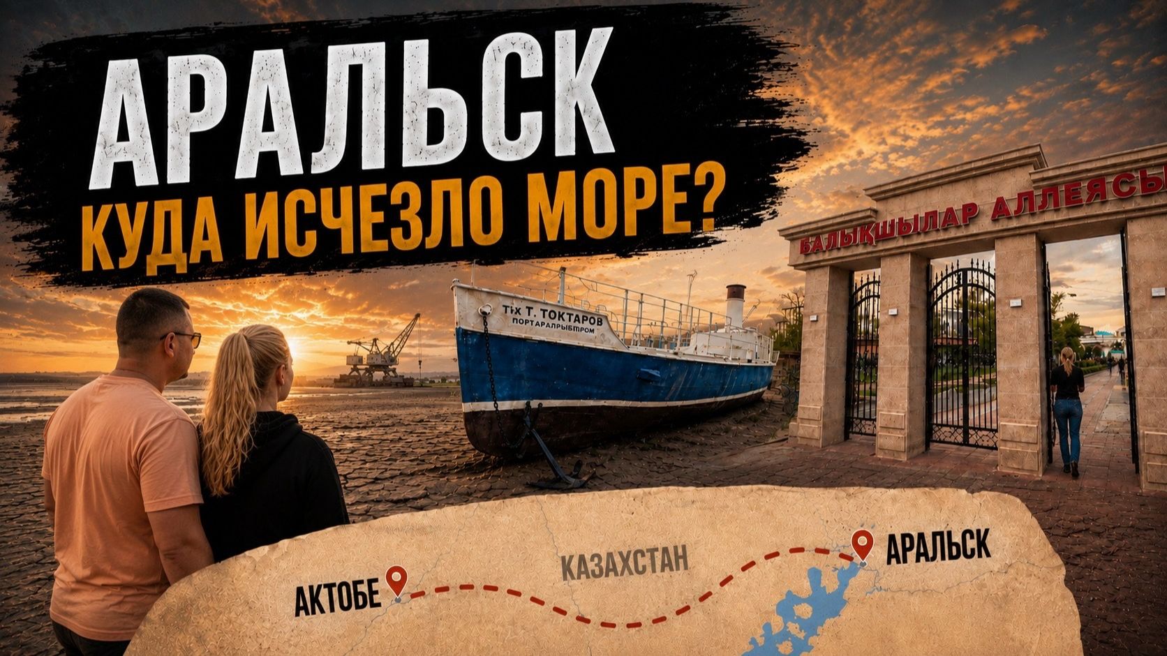 Влог: Куда исчезло Аральское море? Парк-Музей и Рыбный Лофт | 4 день путешествия