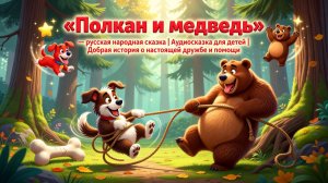 «Полкан и медведь» — русская народная сказка | Аудиосказка для детей | Добрая история