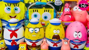 Играем в игрушки из мультика Спанч Боб и другие игрушки. Мультфильм для детей. ASMR АСМР