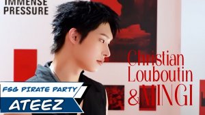 [RUS.SUB] Мужской показ от Christian Louboutin (2027 весна-лето) с Минги | ATEEZ
