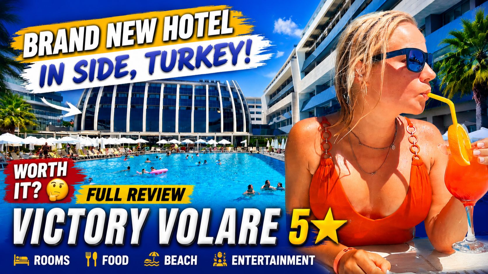 Victory Volare 5*, Сиде, Турция 2026, обзор отеля, питание, пляж, отзывы, стоит ли ехать
