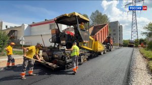 В Кирове продолжается ремонт улицы Стахановской на участке от Чернышевского до Орджоникидзе