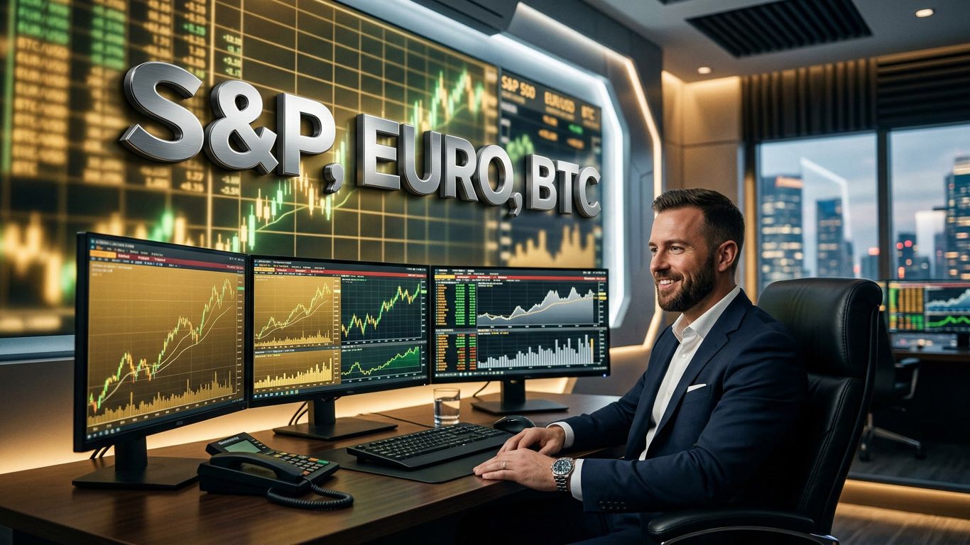 Обзор рынка 22.07.2026 | S&P500, EURO, BTC смотреть онлайн