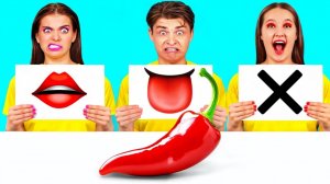 Откуси Лизни или Ничего Челлендж # Смешные Челленджи
