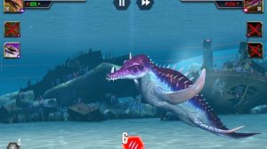 Битва под водой и схватки для босса, « Я играю в Jurassic world the Game «
