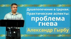 Проблема гнева | Александр Гырбу