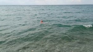 Абхазия Пицунда Лдзаа/сегодня праздник у ребят/море/завтрак