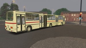 Поездка на Ikarus-280.33 по маршруту №201 по карте Мичурино 2.8