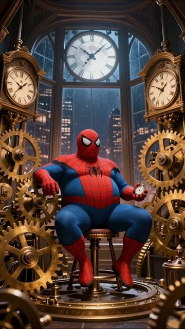 Человек-паук на массе: время перекусить 🕷️🕰️ #спайдермен #нейросеть #комедия Человек-паук на массе: время перекусить 🕷️🕰️ #спайдермен #нейросеть #комедия