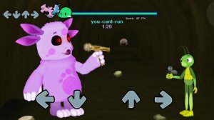 ЛУНТИК?! «You Can't Run» фнф (Moonzy X)